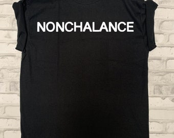 Schitt's Creek Inspired NONCHALANCE David Rose Shirt Sweatshirt T-Shirt Top