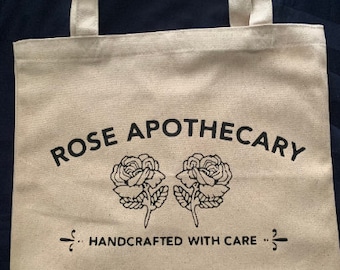 Schitt's Creek Inspired Rose Apothecary General Store David Rose Tote Bag