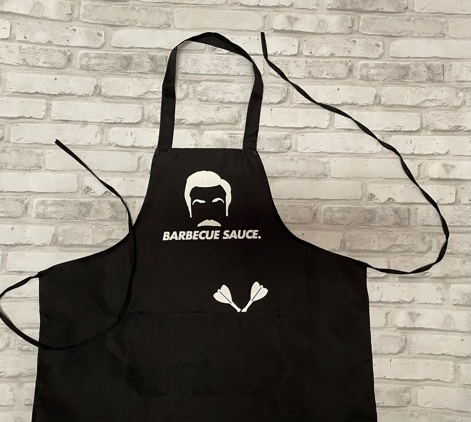 Lasso Inspired Barbecue Sauce Dart Ted Apron Cooking Baking Etsy Canada