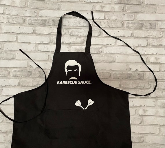 Barbecue Sauce Dart Apron Cooking Baking Grilling Kitchen Apron