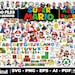Super Mario Svg, mario svg files for cricut, mario svg bundle, mario family svg files, mario png, Layered svg, Digital files 