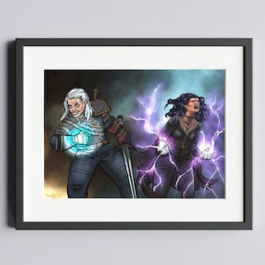 The Witcher Poster | Art Print, TV Show, Series, Gifts For Him, Gifts for Her, Wall Art, Home Decor, Video Game