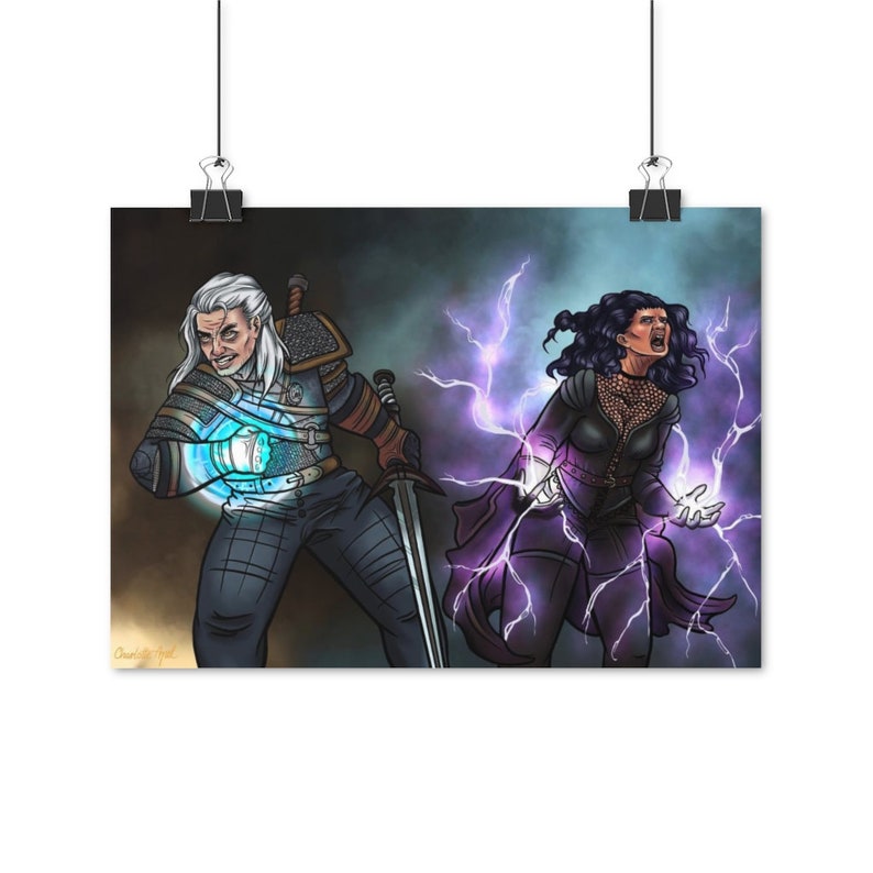The Witcher Poster | Art Print, TV Show, Series, Gifts For Him, Gifts for Her, Wall Art, Home Decor, Video Game image 2