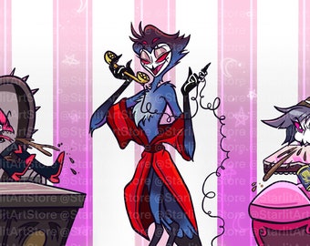 Helluva Boss Coffee Mug 11oz, 15oz | Stolas, Blitz, Octavia