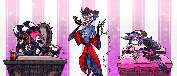 Helluva Boss Coffee Mug 11oz, 15oz | Stolas, Blitz, Octavia