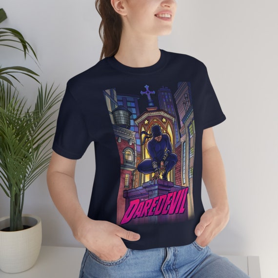 Camiseta Daredevil Marvel Superheroe Matt Murdock Hombre Mujer Unisex Todas las tallas Etsy Espana