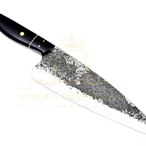 Chef Knife Custom Handmade ,1095 High shops Carbon Steel Blade , Birthday Gift , Anniversary Gift , Wedding Gift , Thanksgiving gift ,Made in USA