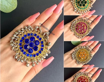 Afghan Colourful Rings Vintage Afghan Rings Afghan jewellery Handmade Afghan vintage traditional jewellery kuchi jewellery afghani ring
