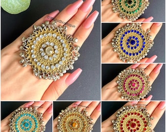 Afghan Colourful Rings Vintage Afghan Rings Afghan jewellery Handmade Afghan vintage traditional jewellery kuchi jewellery afghani ring