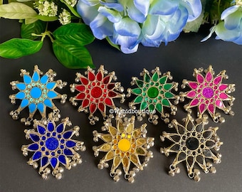 Afghan Colourful Rings Vintage Afghan Rings Afghan jewellery Handmade Afghan vintage traditional jewellery kuchi jewellery afghani ring