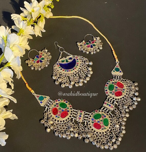 Afghan Vintage Jewellery Set Afghan Jewellery Etsy