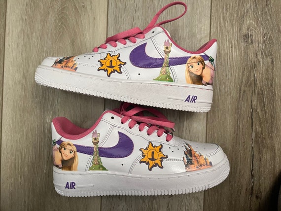 Princesa Disney Custom Nike Air Force 1 Etsy Espana