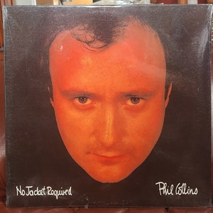 Phil Collins/No Jacket Required/Atlantic Records/7A1 81240 c1985/Mint Sealed Condition/ Beautiful Copy/Classic Rock