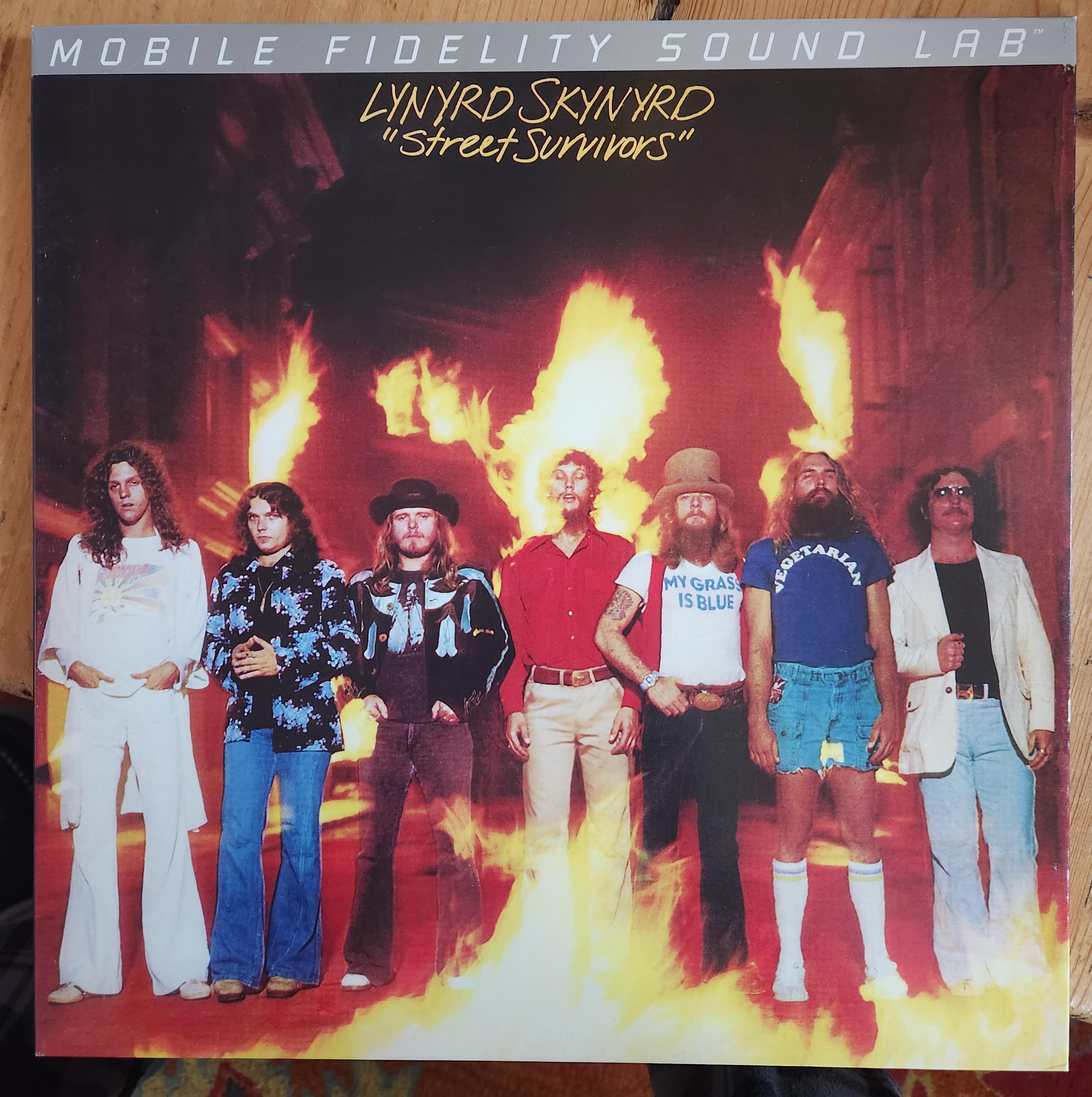Lynyrd Skynyrd/street Survivors/mfsl/rare Silver Label/#2577/low