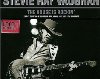 Stevie Ray Vaughan The House is a Rockin 500 Copies Worldwide Loco Records  Sealed Lp Live At The Tingley Coliseum Albuquerque N.M. 11/28/89