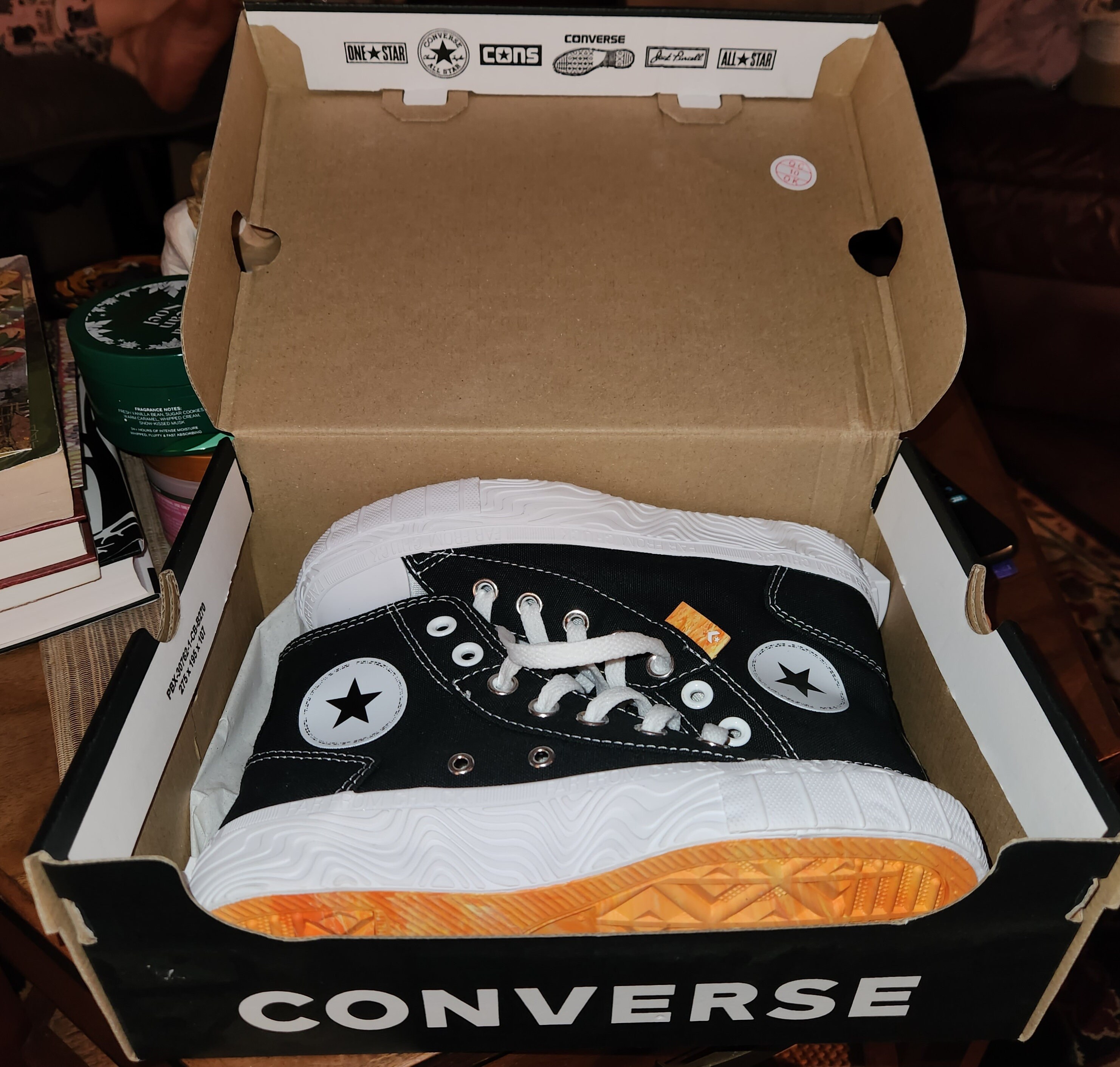 Converse hightower Platform Sneakers black men s Size 3 women Size