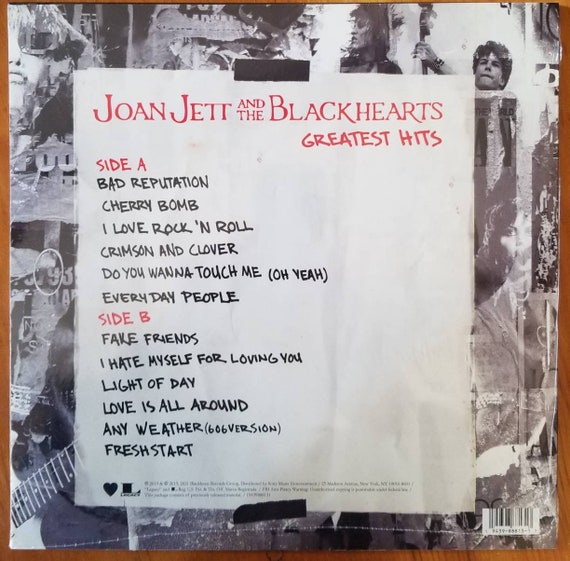 Joan Jett & The Blackhearts - Greatest Hits – Plaka.MNL