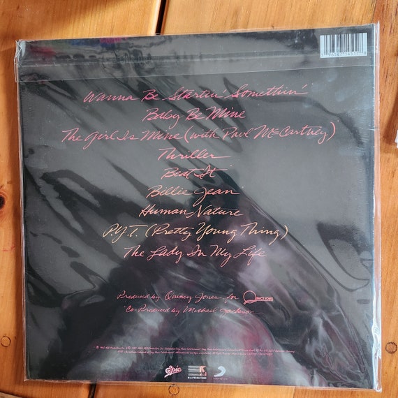 Michael Jackson Thriller Lp/40 Anniversary Edition/epic Records