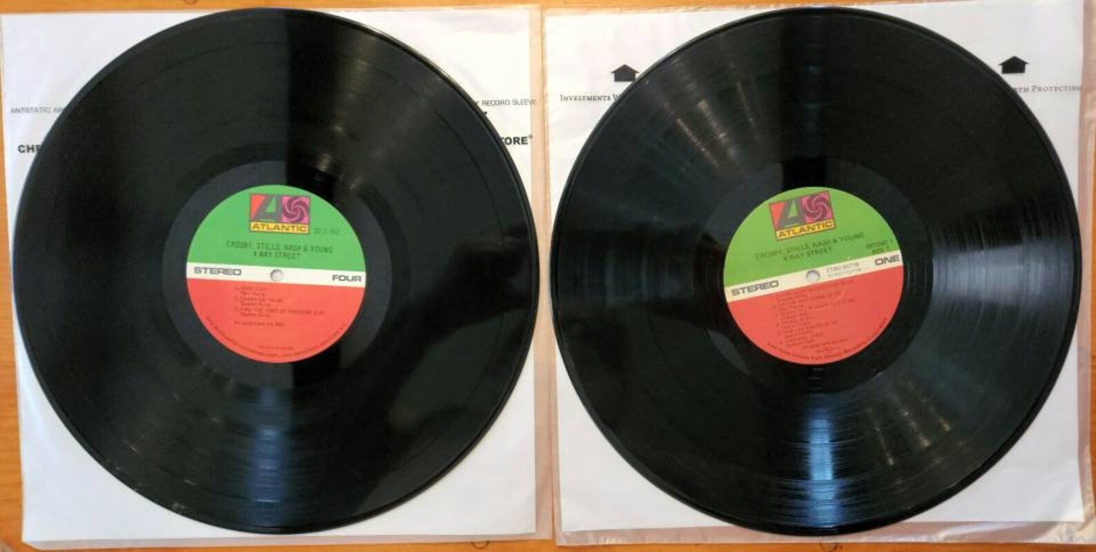 Crosby Stills Nash and Young 4 Way Street Double LP Atlantic Etsy