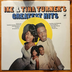 Ike And Tina Turner Greatest Hits c1969 Warner Bros Records WS1810 Beautiful Vintage Condition In Factory Plastic