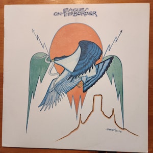 Eagles/On The Border/Lp/Asylum Records/7E-1004/Classic Rock/ Vinyl/c1974 Original Vintage Copy Near Mint/With Rare Poster/Super Hard To Find