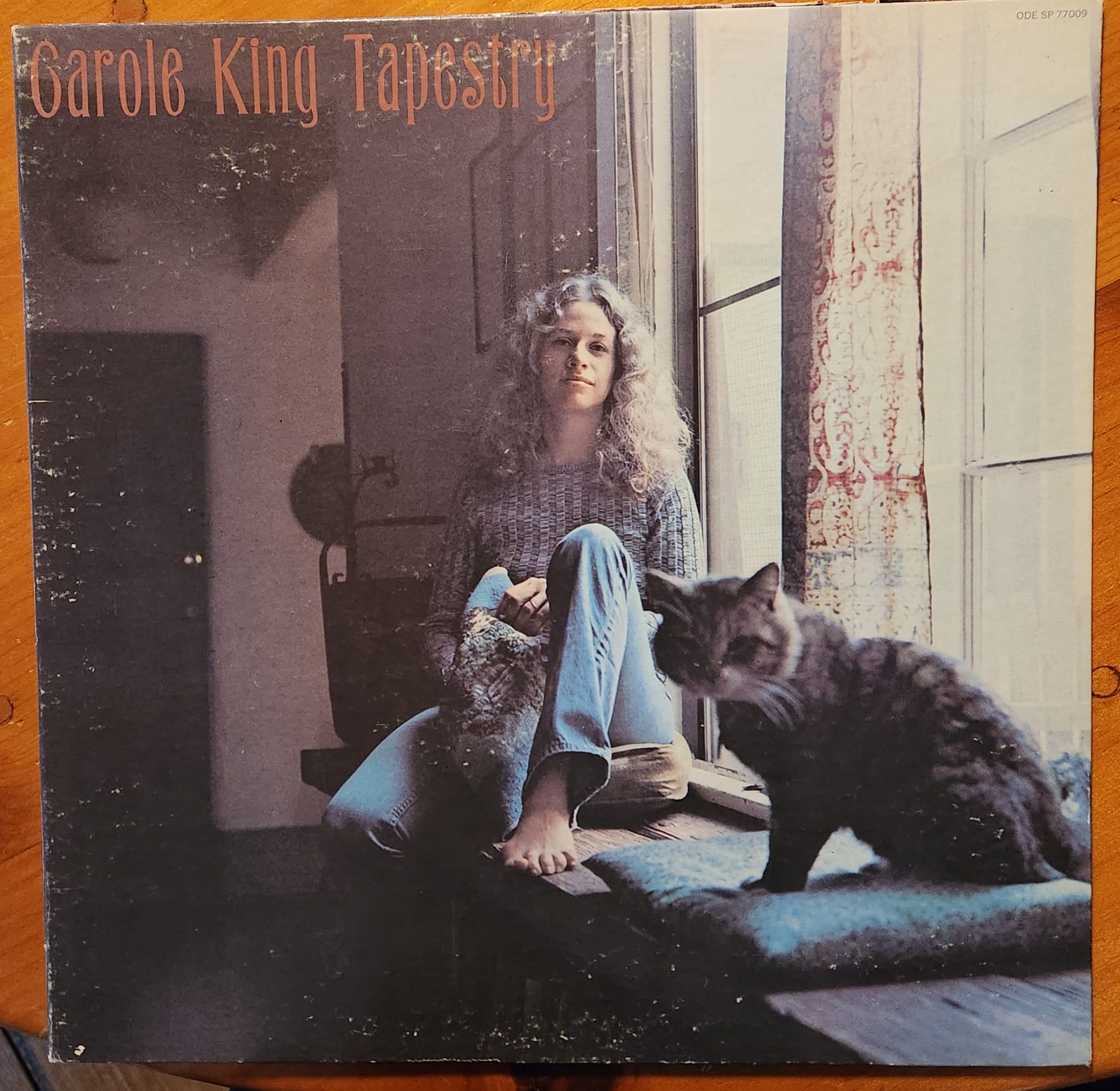 Carole King/tapestry LP Ode Records SP-77009 Gatefold Copy
