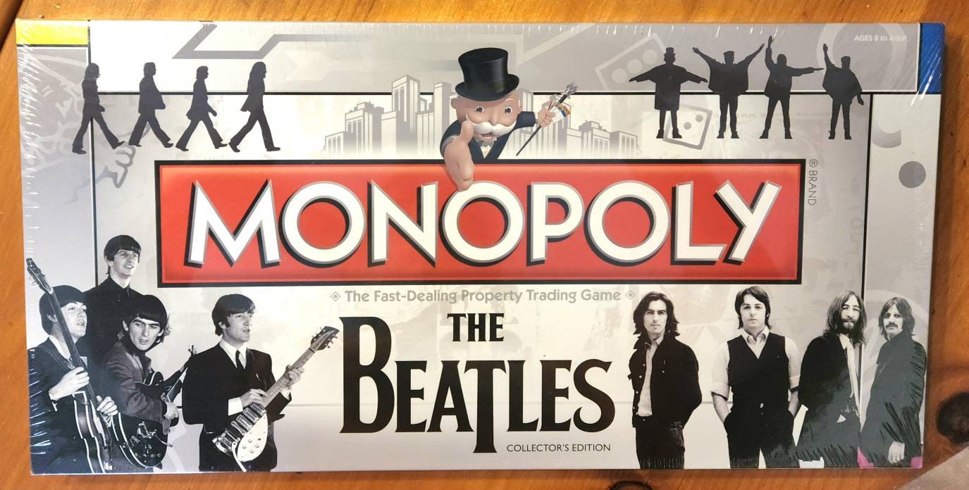 The Beatles Monopoly Collectors Edition New Never Opened C2010 Hasbro Toys Rare This is Becoming Hard to Find in This Sealed Condition - Etsy The Beatles Monopoly Collectors Edition New Never Opened C2010 Hasbro Toys Rare This is Becoming Hard to Find in This Sealed Condition - Etsy
