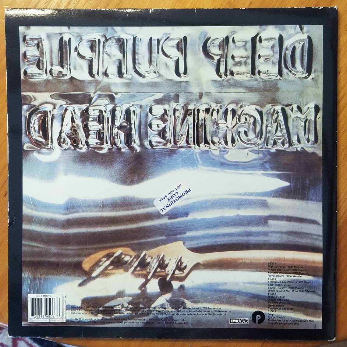 Deep Purple Machine Head Demo Promo Rare Purple Vinyl British