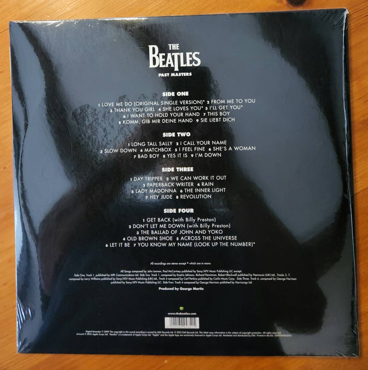 The Beatles Past on Apple Records C2012 Double Set Etsy
