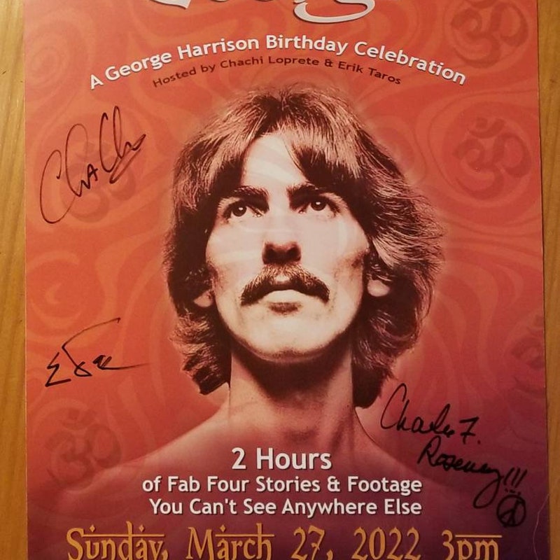 George Harrison Poster - Etsy