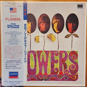 The Rolling Stones/Flowers/LP/London Records/L20P 1039/Vinyl in Near Mint Condition/Hard To Find Audiophile Lp/Classic Rock/Rare Red Vinyl