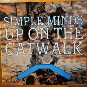 Simple Minds A Brass in African Chimes Vinyl Rare Original Inner c1984 A and M Records VS661-12 Near Mint Condition Rare British Import