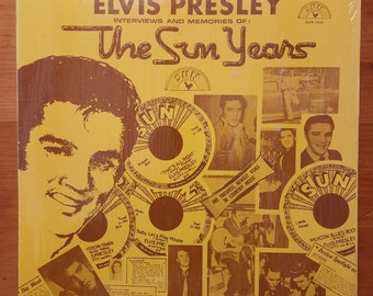 Elvis Presley/Interviews and Memories of The Sun Years/c1977/Sun Records/Sun 1001/Still in Factory Plastic/Beautiful Copy