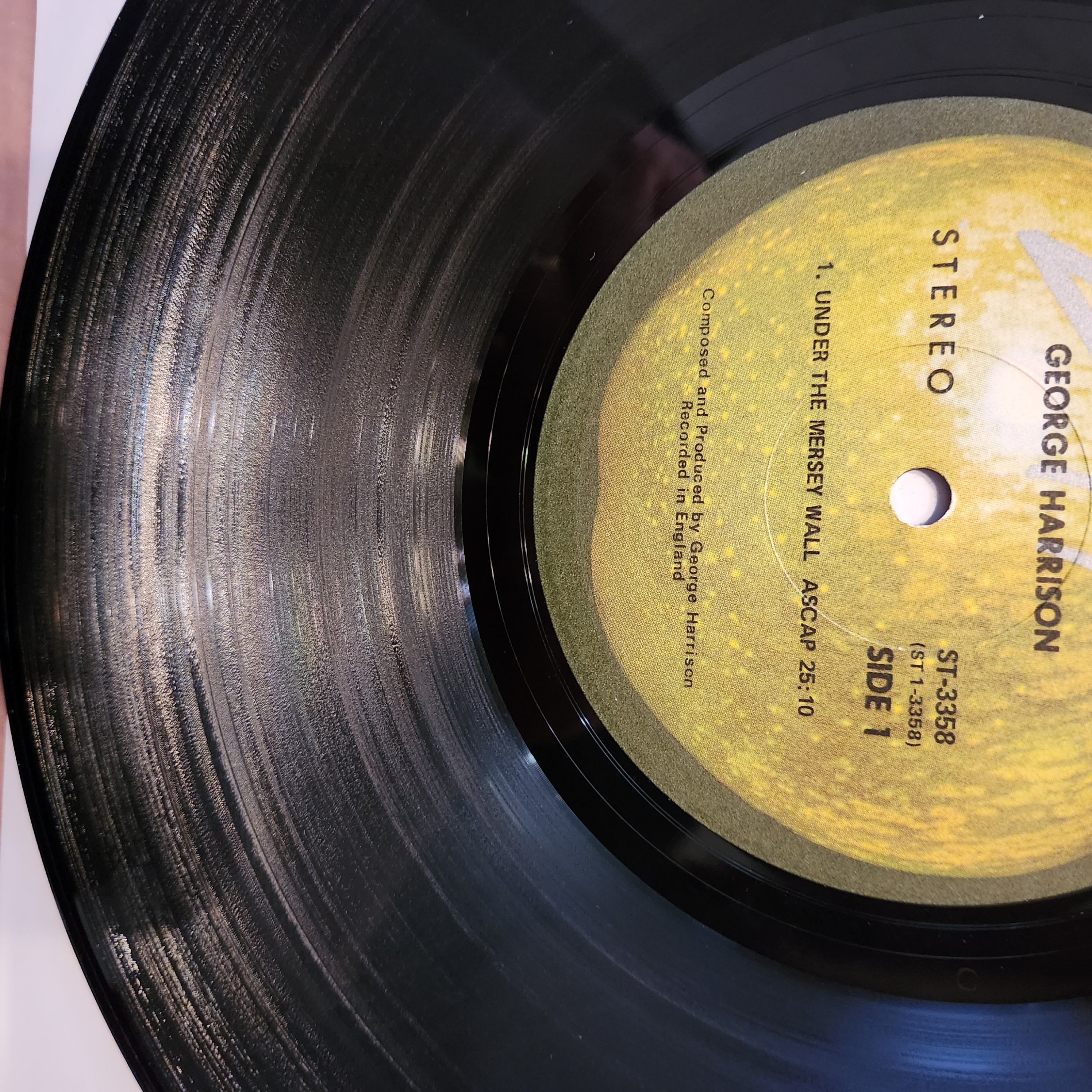 George Harrison/electronic Sound/zapple Records/st 3358/c1969
