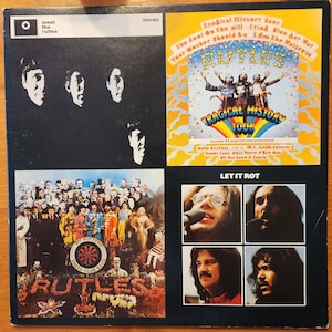 The Rutles/Self Titled Lp/c1978/Warner Bros Records/HS 3151/Complete Gatefold Copy With Rare Booklet And original Inner Sleeve/Beautiful Lp