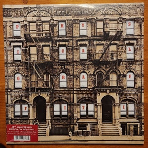 Led Zeppelin Swan Song Records Physical Griffiti LP Rare Sealed Condition Hard To Find Audiophile 180gm/40th Anniversary/Classic Rock