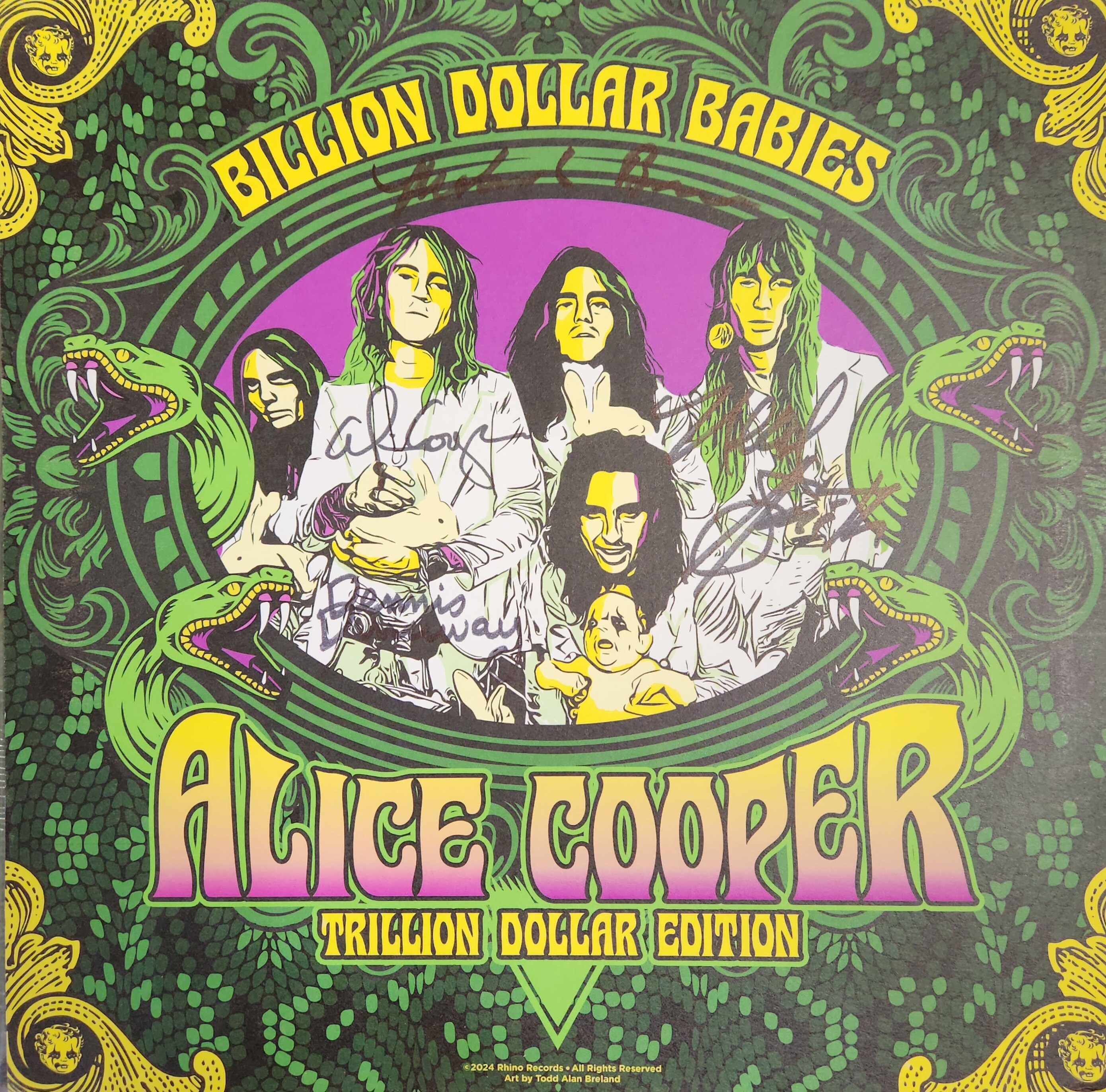 Alice Cooper/billion Dollar Baby/warner/sealed 3 Lps/c2024/50th