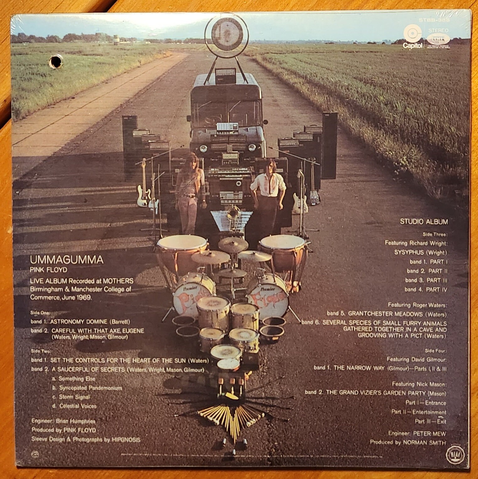 Pink Floyd/ummagumma/capitol/harvest EMI Records/skbb-388/2 LP Set