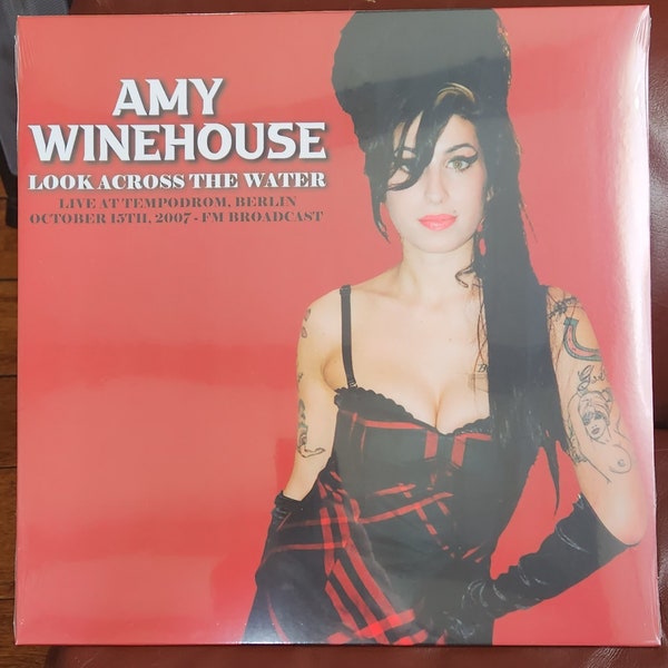 Amy Winehouse/Look Across The Water/Lp/Audiophile Sealed Copy/Limited Pressing/Live Berlin 2007/Very Rare/Classic Pop/Super Hard To find