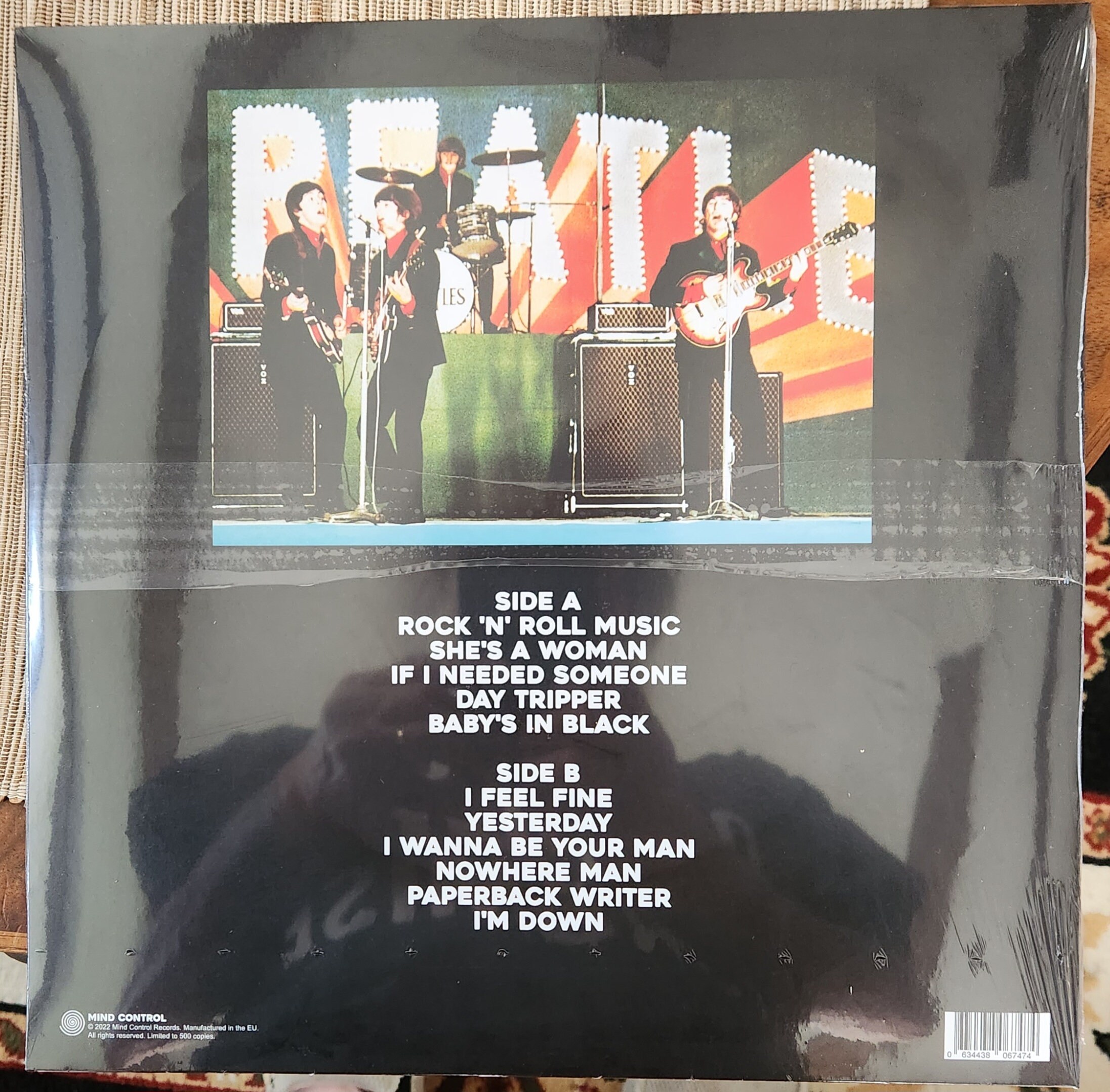 The Beatles/live at Budokan Japan-1966/mind Control Records/lp