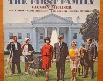 The First Family/Featuring Vaughn Meader Lp Cadence Records/CLP 3060 Near Mint Condition c1981 Inner Sleeve/Plain Paper/Mono/Rare/c1962