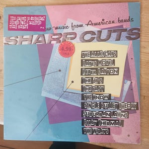 Sharp Cuts/New Wave-Punk/Planet Records/Original Release c1980/Beautiful Sealed Condition/Out Of Print/Super Rare/10 New Waves Tunes/Cool