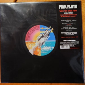 Pink Floyd Wish You Were Here Pink Floyd Records PLRLP9 LP In Sealed Condition c2016 Gatefold Audiophile Copy 180gm Vinyl So Cool