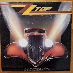 ZZ Top Eliminator lp out of print  A Beautiful Original Copy Warner Bros Records 1-24774 c1983 Original Inner Sleeve Gibbons Hill And Beard