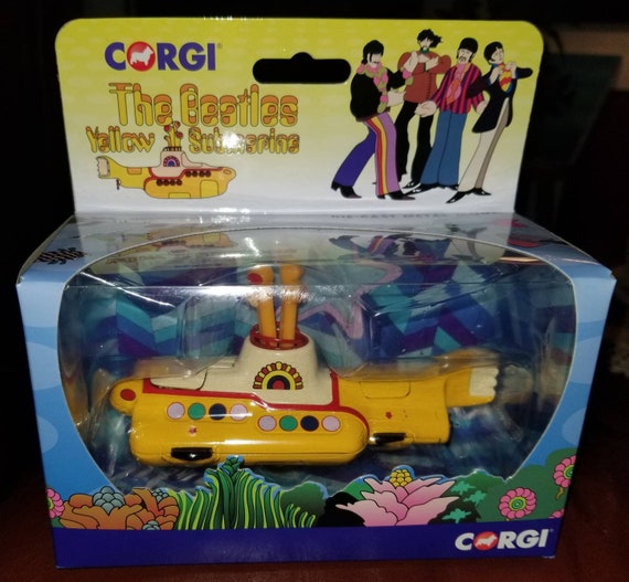 Corgi The Beatles Yellow Submarine Diecast Metal Model 