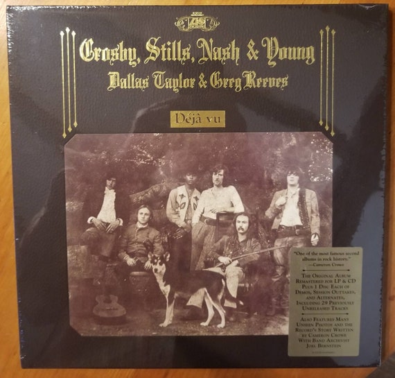 Crosby Stills Nash & Young Deja Vu Atlantic R2625238 Out of Print 