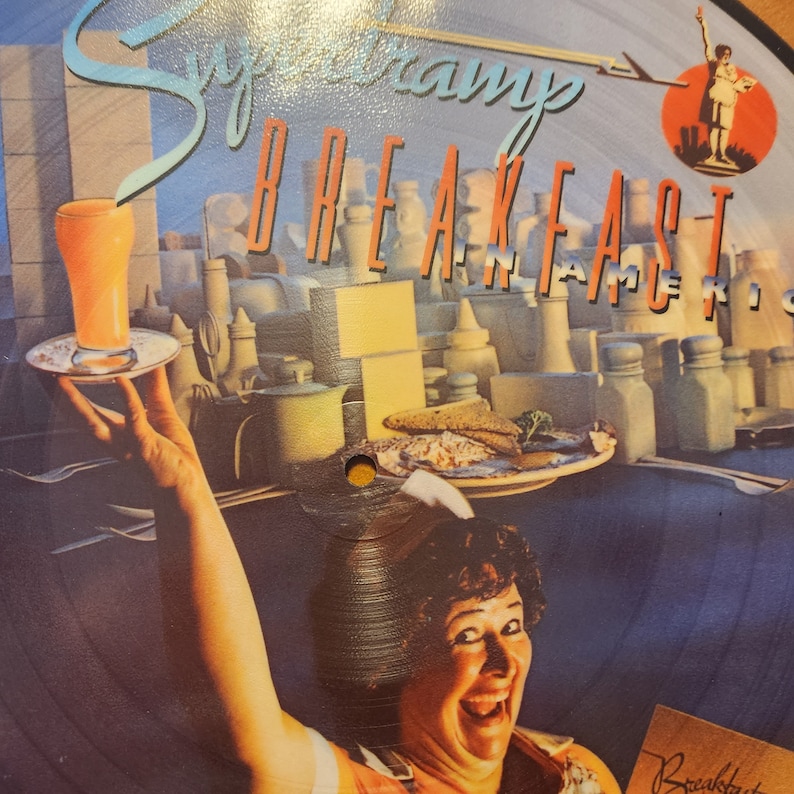 Breakfast Record Supertramp/breakfast in America/original/hard to Find/ Classic Rock Lp ...