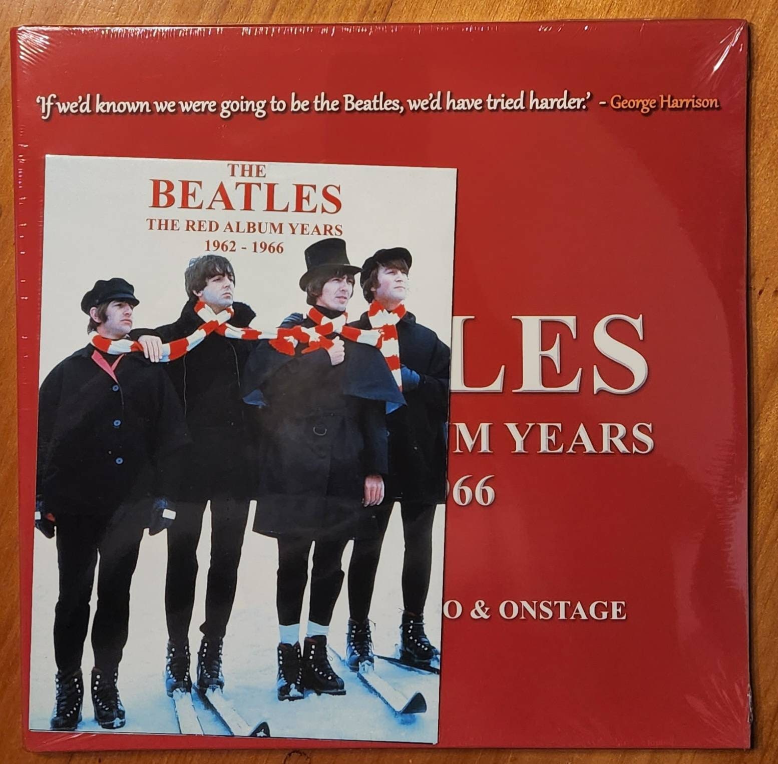 The Beatles The Red Album YEARS 1962-1966 Coda Records  10 In.Double Album On Red Splatter Vinyl 2nd Edition numbered This one 1690 of 3000