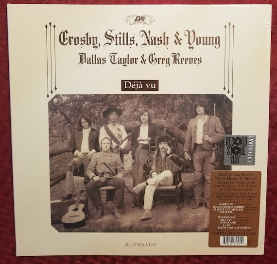 Crosby Stills Nash and Young Deja Vu Rare Outtakes C2021 Atlantic