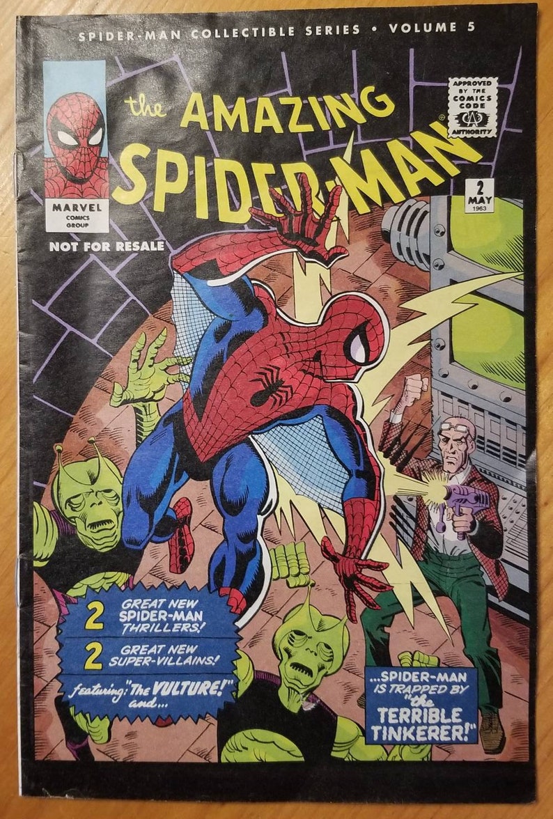 Spiderman Collectible Series 8 in Total This Seris Was Not for Resale